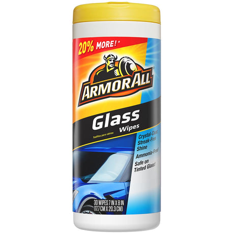 Armor all glass cleaner wipes (30 Pk)