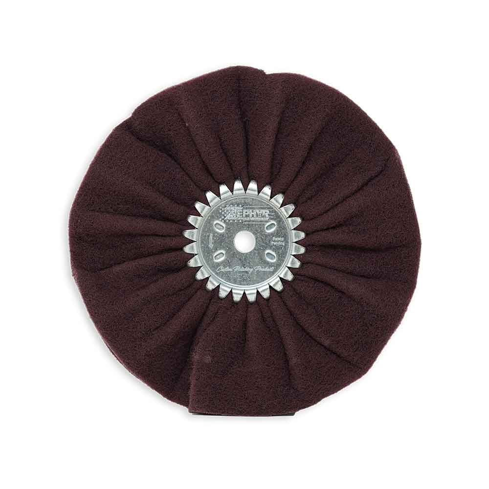 Zephyr 10" Satin Airway Buffing Wheel
