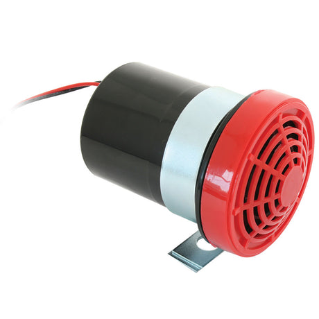 Back-up alarm, close-up
