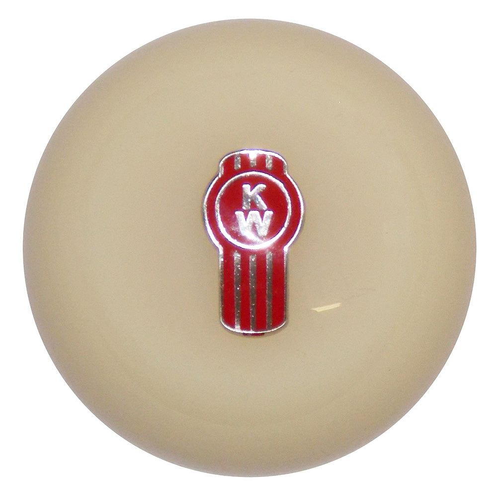 Ivory Kenworth Tractor/Trailer Air Valve Knob
