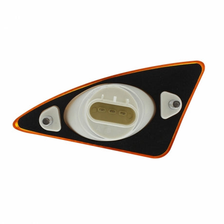 Another angle of Kenworth 2007 and newer 11 amber LED fender signal light
