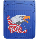 24" x 30" Blue Eagle & American Flag Mud Flaps (PR)