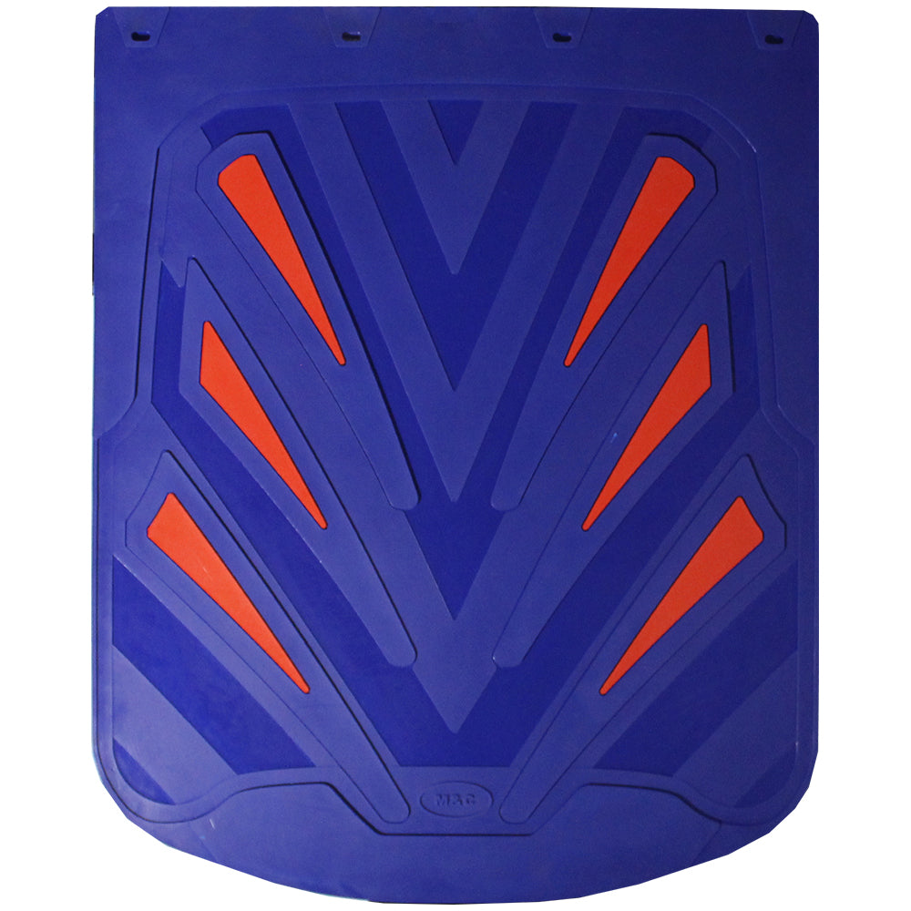24" x 30" Red/Blue Geometric V Mud Flaps (PR)