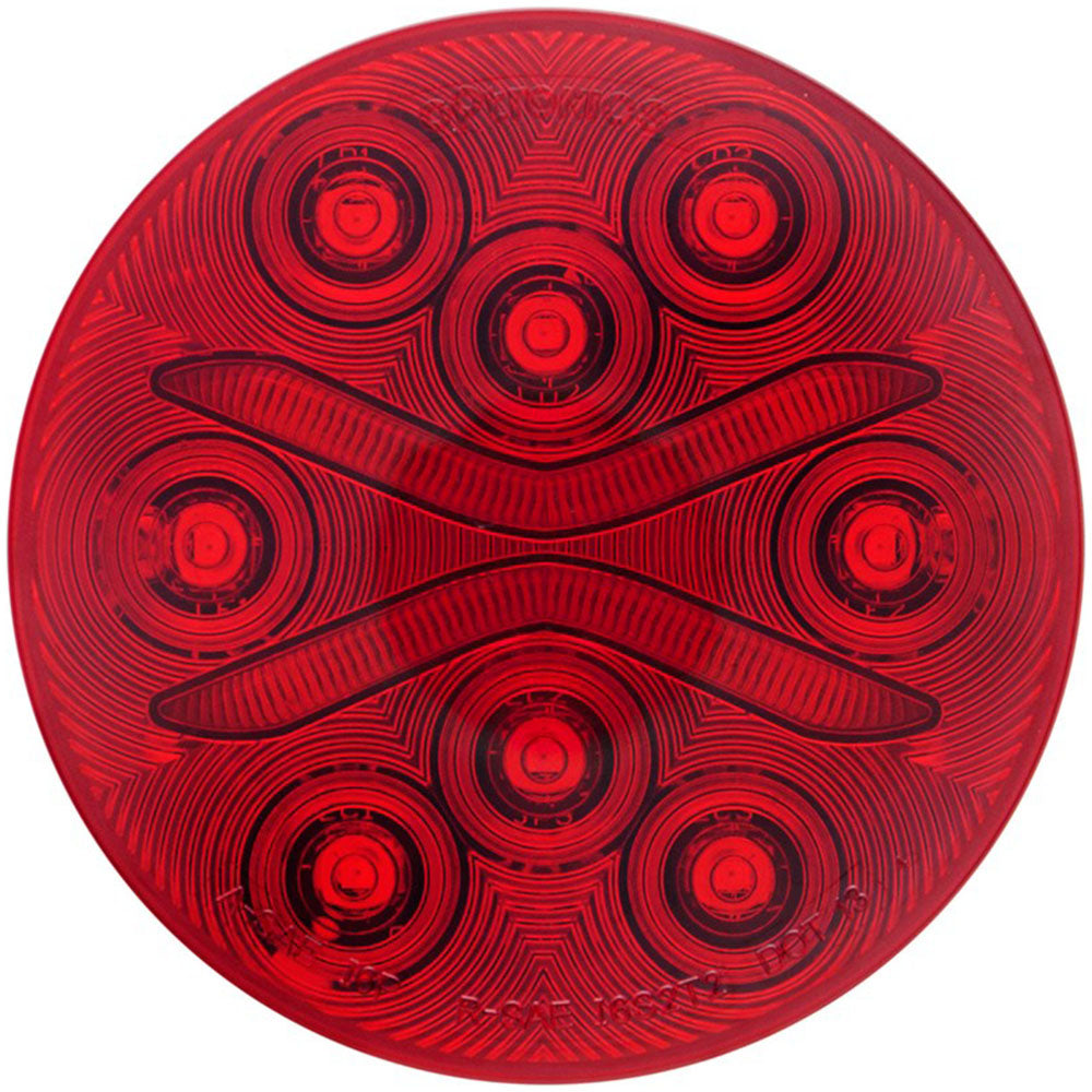 Light Guide 4" Red 12 LED Stop/Tail/Turn Light