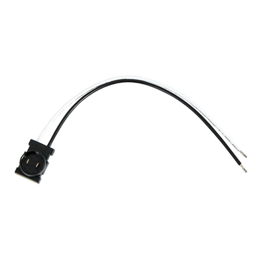 Round 2-Pin Plug to 2 Wire Converter
