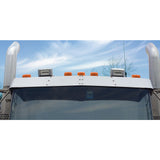 Kenworth 10" Factory Style Visor with Brackets