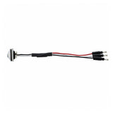 Amber/Clear 3 LED Dual Function Light Bezel & Washer