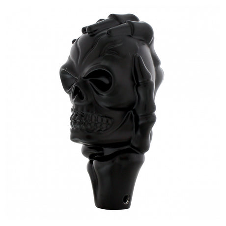 Black skull and hand gearshift knob