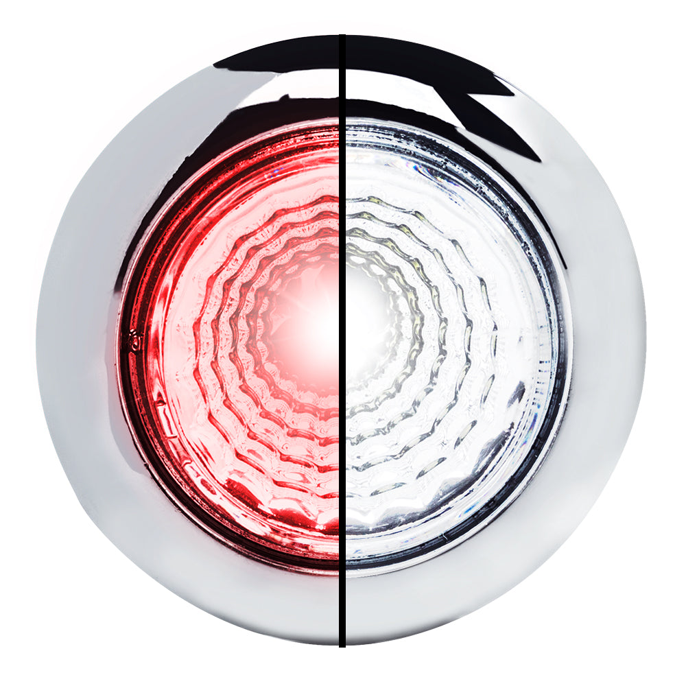 3/4" 1 LED Dual Revolution Mini Light with Reflector