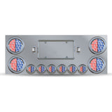 Stainless Steel Dual Revolution LED Center Panel with 10 Lights