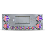 Stainless Steel Dual Revolution LED Center Panel with 10 Lights