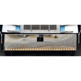Peterbilt 378, 379 20" Texas Square Chrome Bumper