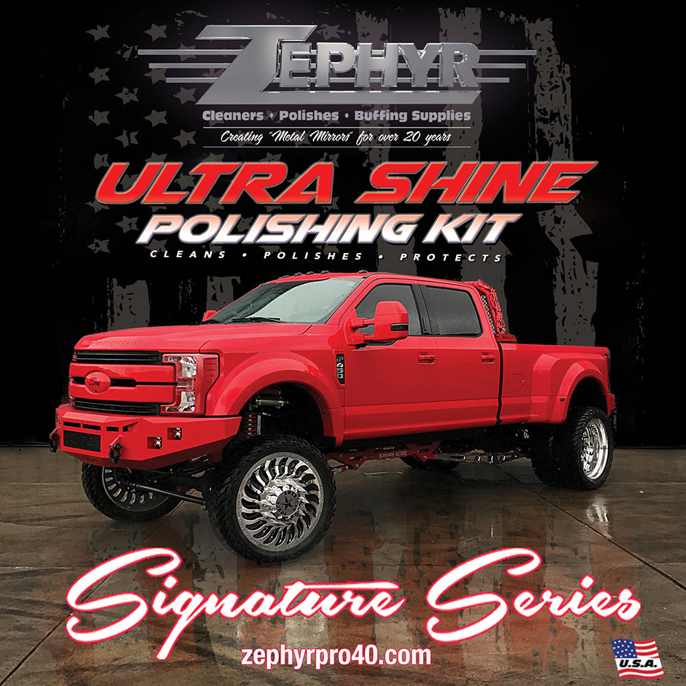Zephyr Ultra Shine Signature Series Polishing Kit