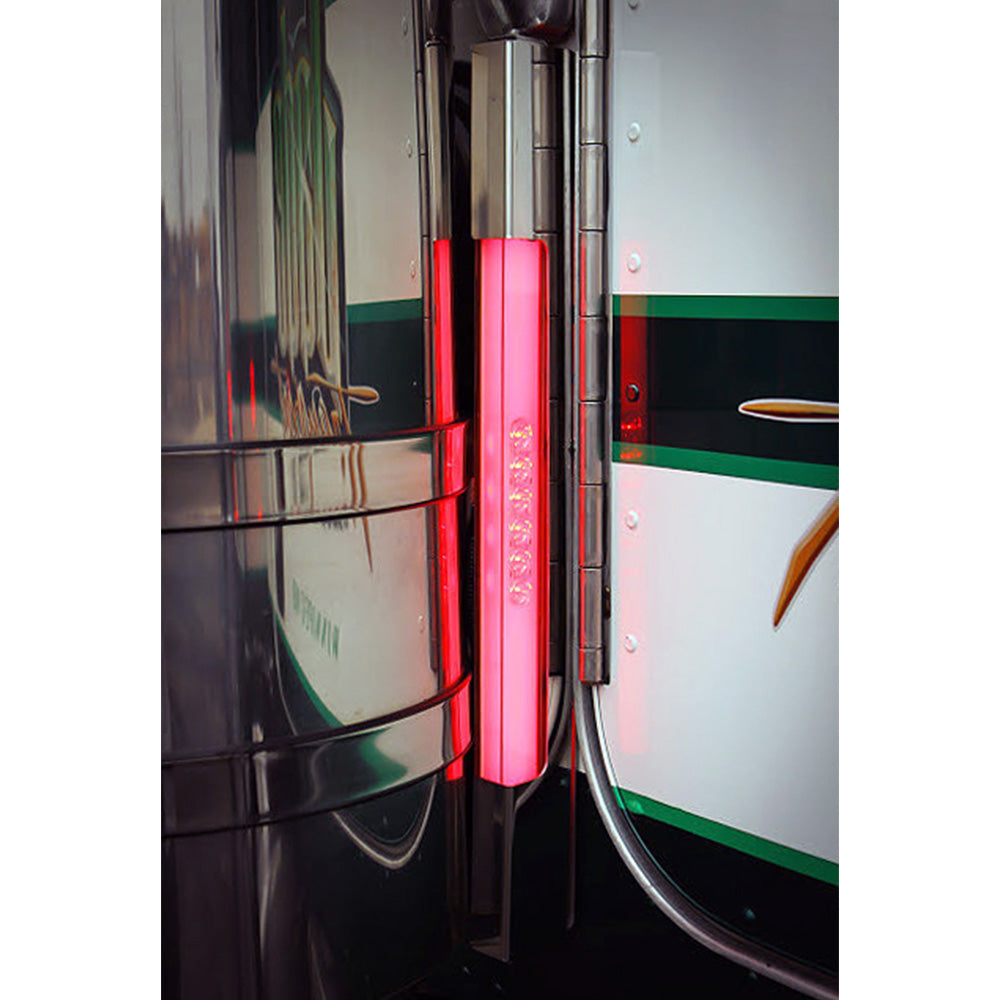 GloBeam Rear Air Cleaner Light Bars for Peterbilt 13" Breather