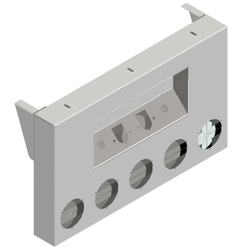 20" Rear Center Panel with Air Line Box