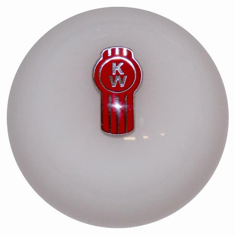 Ivory Kenworth tractor/trailer air valve knob (variant 2)