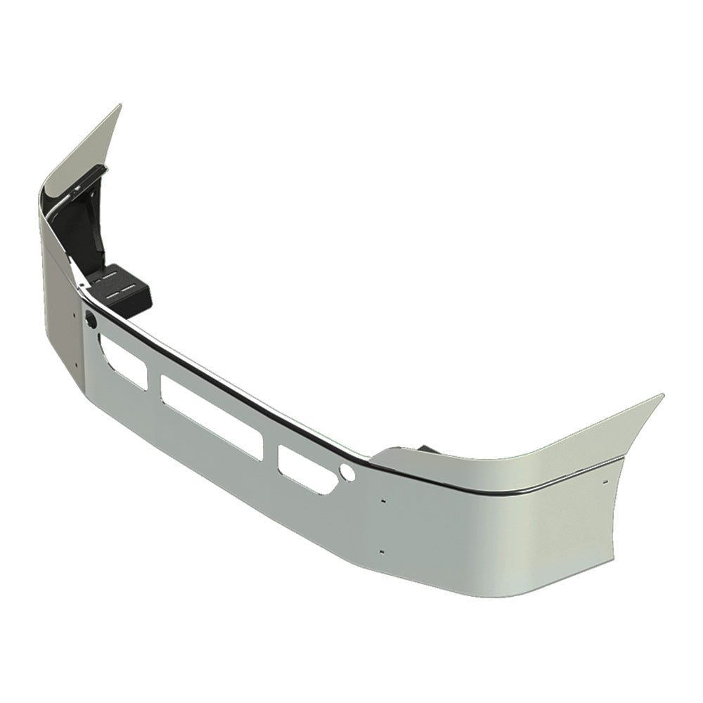 Freightliner Cascadia 16" Set Back Chrome Bumper