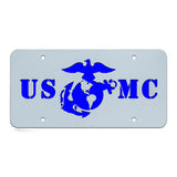 Vanity Plates with Color Background