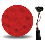 4" Red 8 LED S/T/T Light with Super Seal Adapter