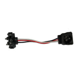 4" Red 8 LED S/T/T Light with Lock Connector