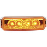 4" 4 LED Spyder Light with Chrome Rim