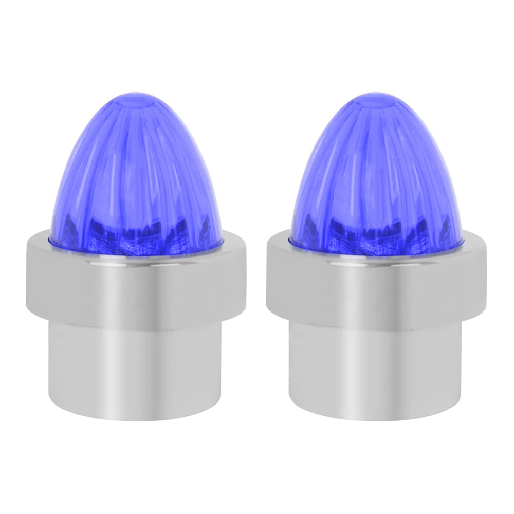 1"ID Bumper Guide Cap with Blue Watermelon Lens