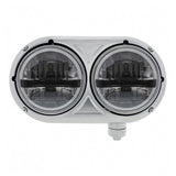 Peterbilt 359 Blackout Dual Bulb Headlight