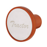 Aluminum Tractor Air Valve Knob - Cadmium Orange