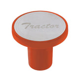 Aluminum Tractor Air Valve Knob - Cadmium Orange