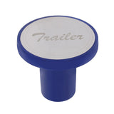 Aluminum Trailer Air Valve Knob - Indigo Blue