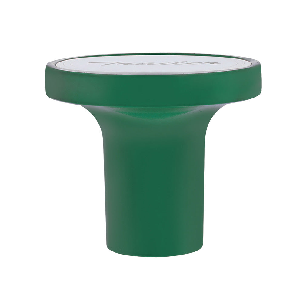 Aluminum Trailer Air Valve Knob - Emerald Green