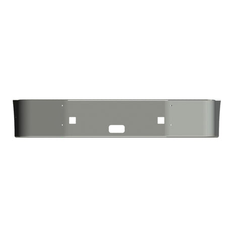 Peterbilt 386 16" set back axle chrome bumper, close-up