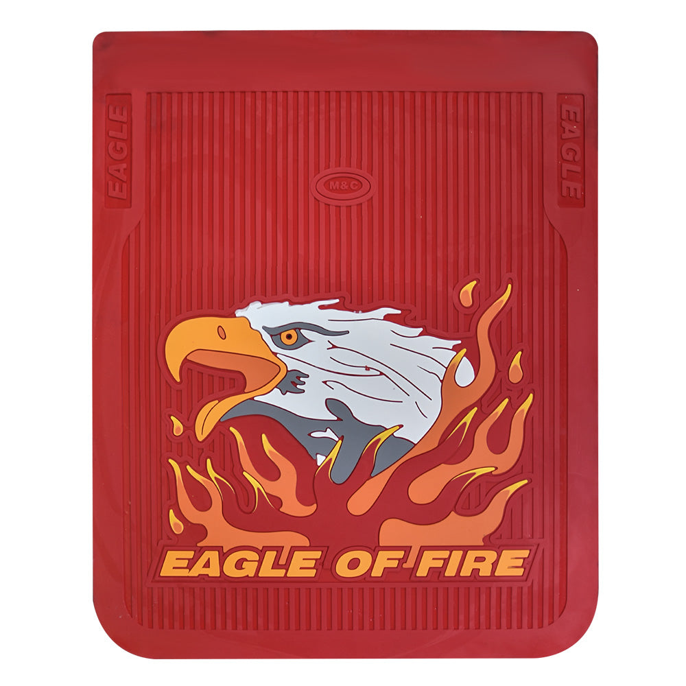 24" x 30" Red Eagle of Fire Horizontal Mud Flaps