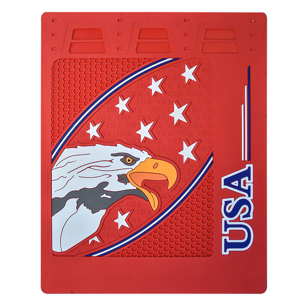 24" x 30" Red USA Eagle Mud Flaps (PR)