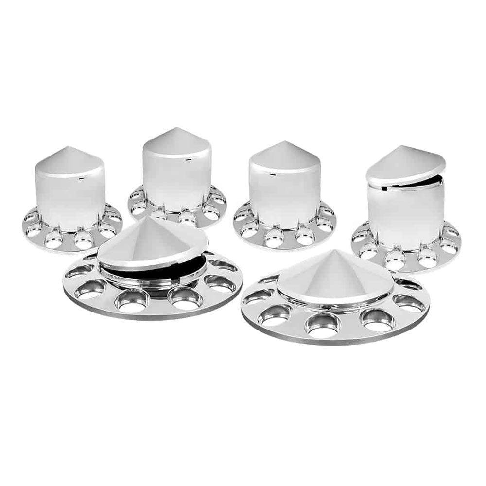 Front & Rear Axle Cover Kit without Nut Covers