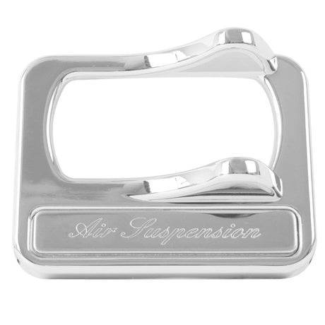 Chrome rocker switch cover for axle differential