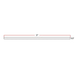 17" Dual Revolution Undermount LED Light Strip