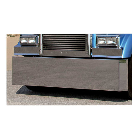 Kenworth W900 stainless steel mitered end premium bumper for semi trucks