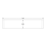 Kenworth W900 Stainless Steel Mitered End Premium Bumper