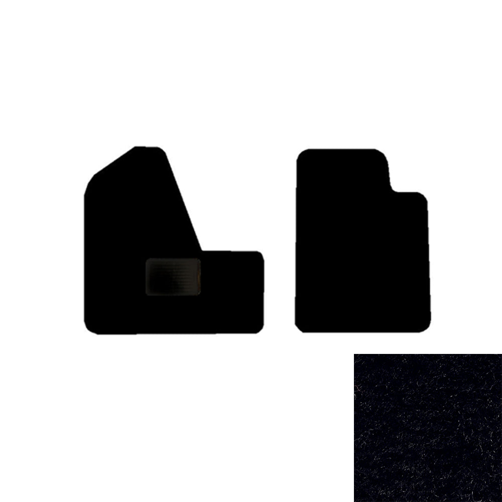 2-Piece Premium Floor Mat Set for FL Argosy in Black