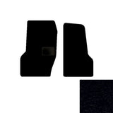 2-Piece Premium Floor Mat Set for Freightliner M2 in Black