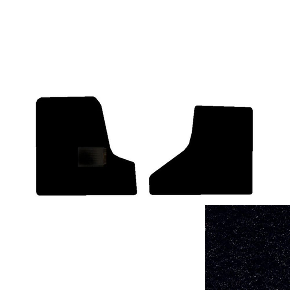 2-Piece Premium Floor Mat Set for FL Cascadia in Black