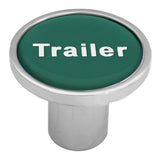 Chrome Tractor/Trailer Air Valve Knob - Thread On
