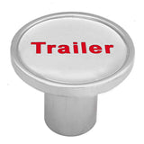 Chrome Tractor/Trailer Air Valve Knob - Thread On