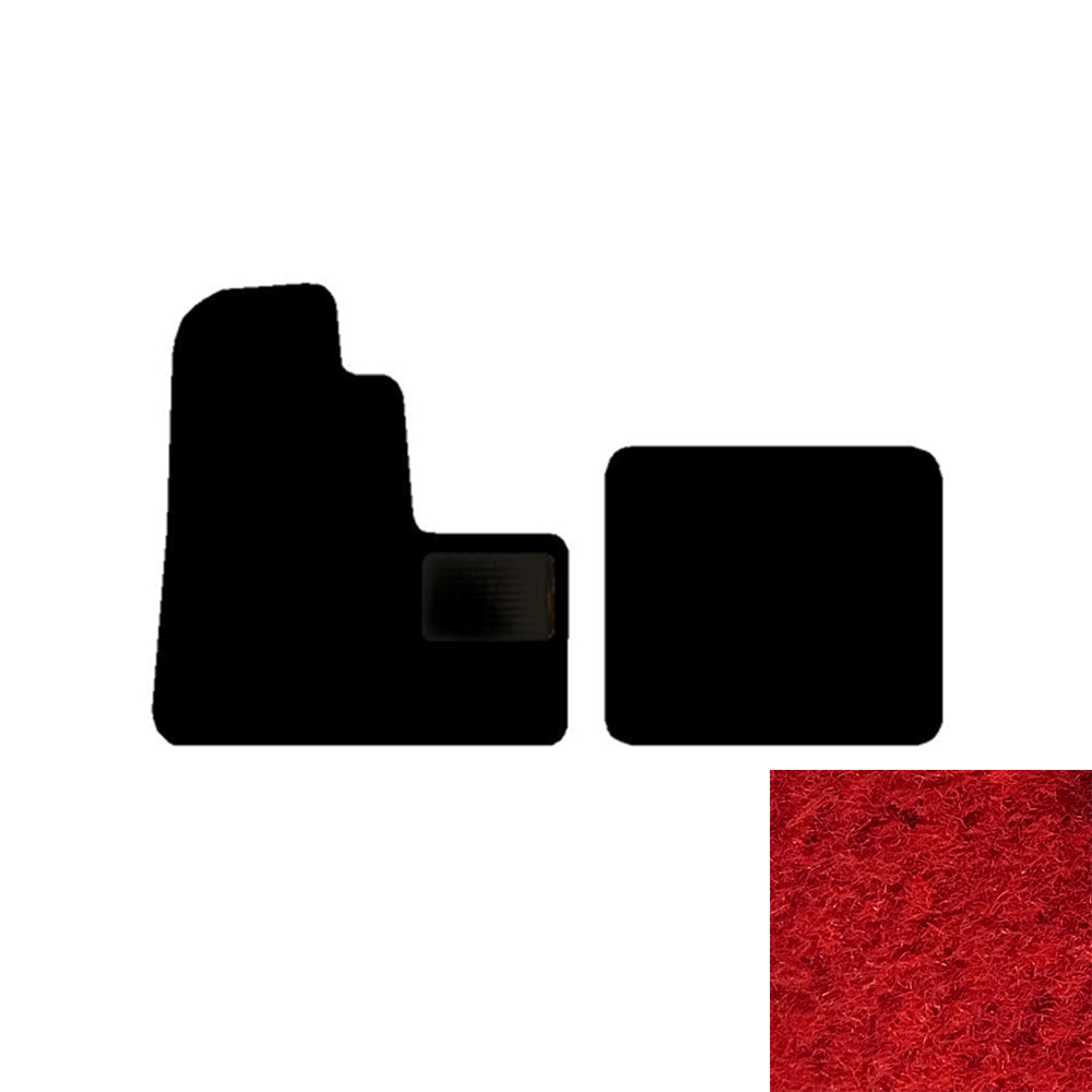 2-Piece Premium Floor Mat Set for T600/T800/W900 in Red
