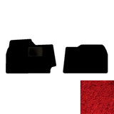 2-Piece Premium Floor Mat Set for KW T2000/T700 in Red