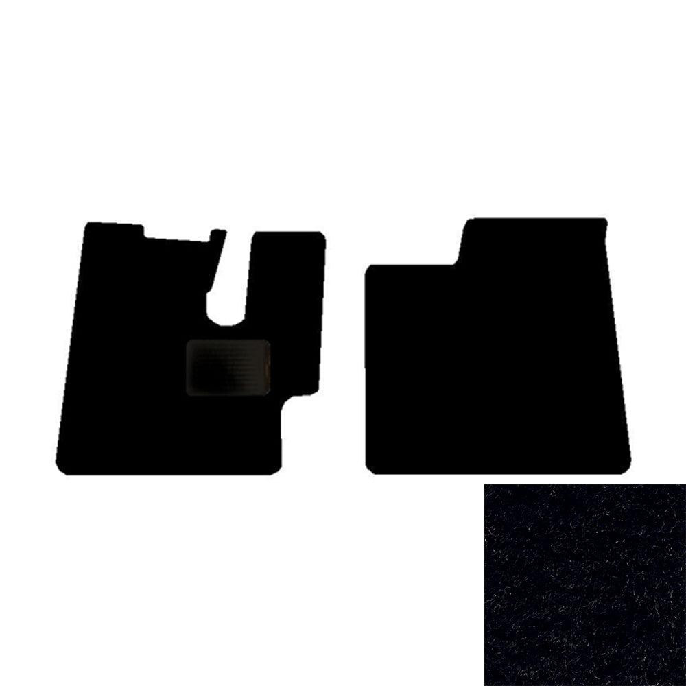 2-Piece Premium Floor Mats for T600/T660/T800/W900 in Black