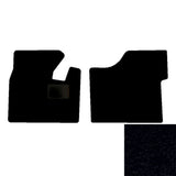 2-Piece Premium Floor Mat Set for Peterbilt 579 in Black