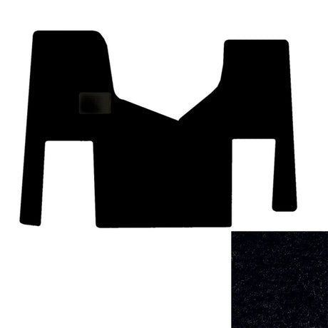 1-Piece Premium floor mat for Freightliner Cascadia 2010-2017 in black for semi trucks