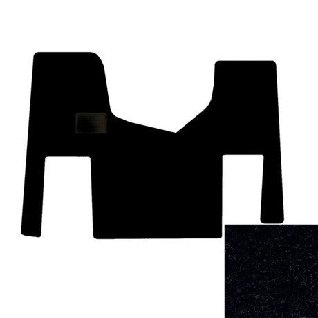 1-Piece Premium floor mat for Freightliner cen/cor/col in black for semi trucks
